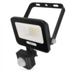 LED прожектор GLARO 10W сензор IP54 черен
