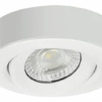 LED ЛУНА 5W 500LM CCT БЯЛО ТЯЛО ЗА ПОВЪРНОСТЕН/ ВГРАДЕН МОНТАЖ