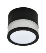 LED ЛУНА 7W 700LM 3000K ЧЕРНО ТЯЛО ЗА ПОВЪРХНОСТЕН МОНТАЖ