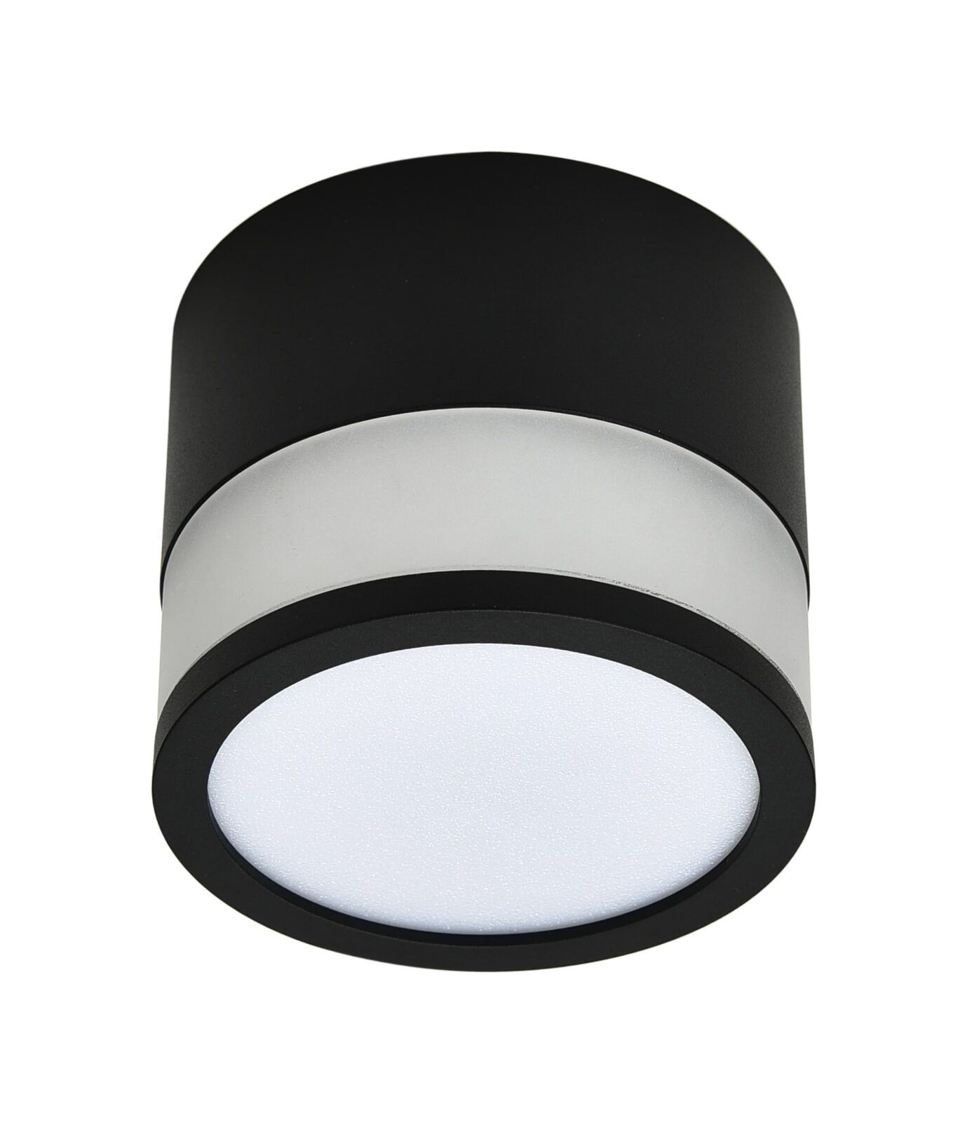 12037 LED ЛУНА 7W 700LM 3000K ЧЕРНО ТЯЛО ЗА ПОВЪРХНОСТЕН МОНТАЖ - Image 1
