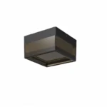 LED ОСВЕТИТЕЛ 9W 900LM КВАДРАТЕН ЧЕРЕН CCT IP65