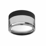 LED ОСВЕТИТЕЛ 9W 900LM КРЪГЪЛ ЧЕРЕН/БЯЛ CCT IP65