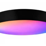 LED ОСВЕТИТЕЛНО ТЯЛО 40W+10W RGB 3000LM ССТ ЧЕРНО С ПАМЕТ И ДИСТАНЦИОННО УПРАВЛЕНИЕ