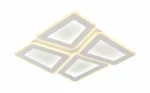 LED ОСВЕТИТЕЛНО ТЯЛО 128W 9600LM ССТ БЯЛО/СИВО С ДИСТАНЦИОННО УПРАВЛЕНИЕ