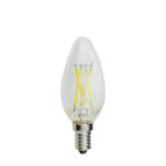 LED КРУШКА ФИЛАМЕНТ КЕНДЪЛ 4W 400LM E14 175-265V ДИМИРАЩА 4000K