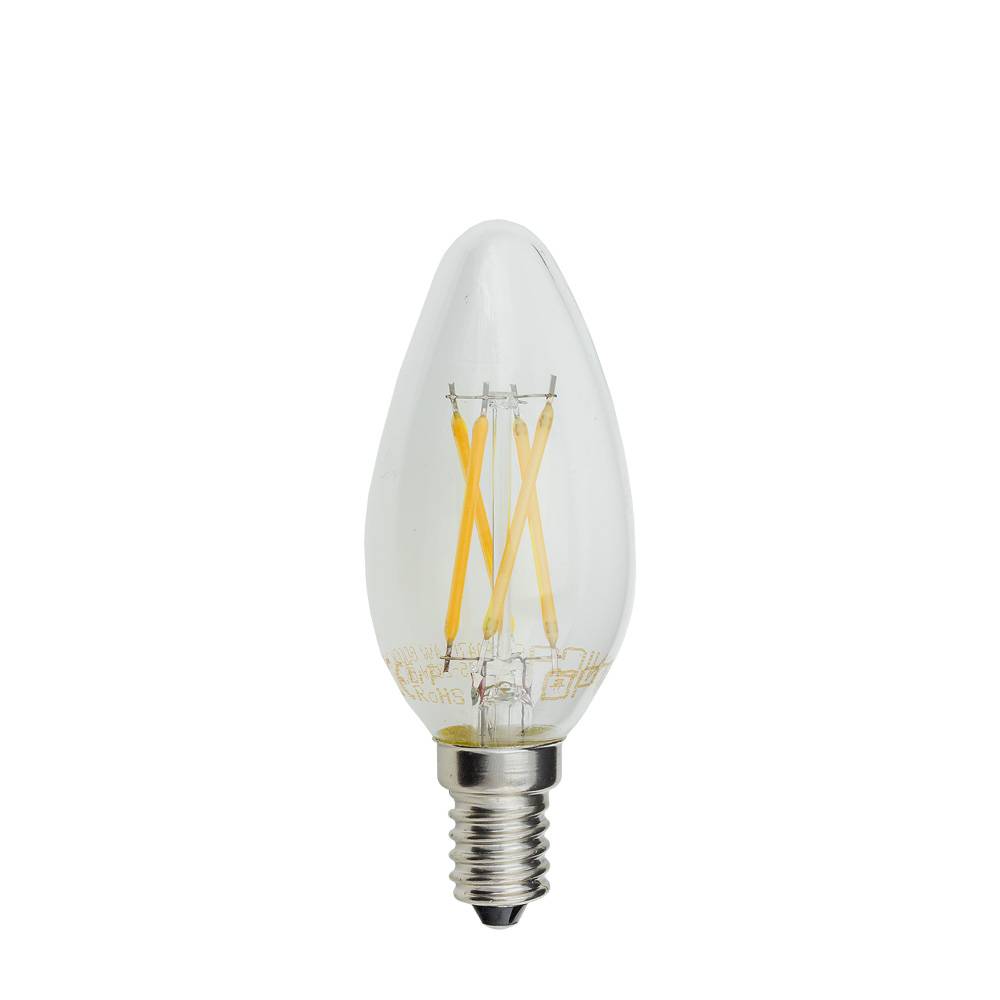 1472 LED КРУШКА ФИЛАМЕНТ КЕНДЪЛ 4W 400LM E14 175-265V 2700К - Image 1