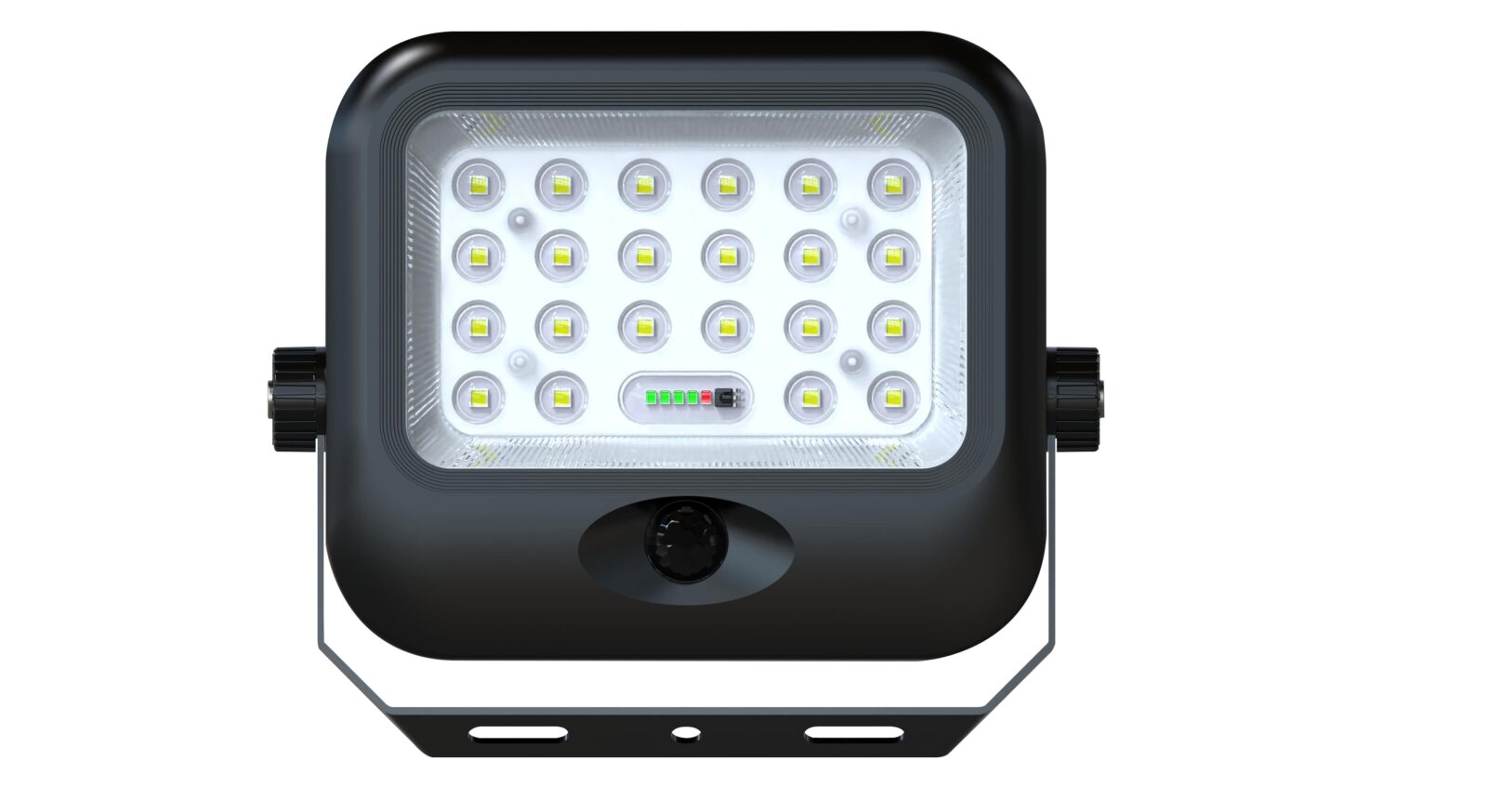15403 LED СОЛАРЕН ПРОЖЕКТОР 8W 1600LM 8Ah ССТ IP65 СЪС СЕНЗОР ЗА ДВИЖЕНИЕ/ДИСТАНЦИОННО УПРАВЛЕНИЕ - Image 1