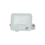 LED SMD ПРОЖЕКТОР БЯЛ 10W 90lm/W AC180-265V 120° IP65 4000K – 15cm КАБЕЛ