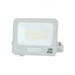 LED SMD ПРОЖЕКТОР БЯЛ 30W 90lm/W AC180-265V 120° IP65 6000K – 15cm КАБЕЛ