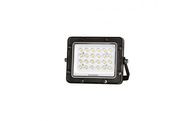 15877 LED SMD ПРОЖЕКТОР ЧЕРЕН 20W 100lm/W AC180-265V 90° IP65 3000K – 30cm КАБЕЛ - Image 1