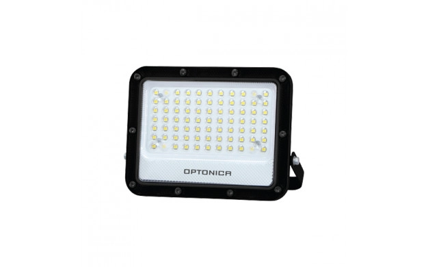 15883 LED SMD ПРОЖЕКТОР ЧЕРЕН 50W 100lm/W AC180-265V 90° IP65 3000K – 70cm КАБЕЛ - Image 1