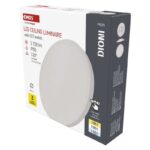 EMOS LED ТАВАННО КРЪГЛО ОСВ. 15W 1725LM IP55 CCT БЯЛ