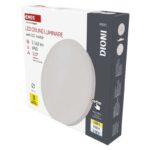 EMOS LED ТАВАННО КРЪГЛО ОСВ. 18W 2160LM IP55 CCT БЯЛ