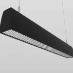 LED ЛИНЕЕН ОСВЕТИТЕЛ 38W 3800LM 120см CCT ЧЕРЕН IP20 С ПЧЕЛНА ПИТА РЕФЛЕКТОР