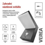LED градинско осветление, IP44, соларно, стенен монтаж - Image 4
