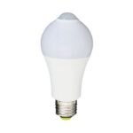 LED КРУШКА+PIR СЕНЗОР E27 A60 7W 220-240V 560LM 6000K
