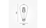 LED КРУШКА ФИЛАМЕНТ ST64 8W 700LM E27 220-240V 2500K ПОЗЛАТЕНО СТЪКЛО - Image 3