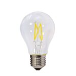 LED КРУШКА ФИЛАМЕНТ A60 5W 600LM E27 175-265V 2700К