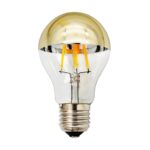 LED КРУШКА ФИЛАМЕНТ E27 А60 7W 175-265V 800LM 2700К ЗЛАТИСТ ЕФЕКТ