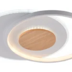 LED ОСВЕТИТЕЛНО ТЯЛО CCT 54W БЯЛО / ДЪРВО ДИМИРУЕМО + ДИСТАНЦИОННО УПРАВЛЕНИЕ