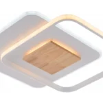 LED ОСВЕТИТЕЛНО ТЯЛО CCT 60W БЯЛО /ДЪРВО ДИМИРУЕМО + ДИСТАНЦИОННО УПРАВЛЕНИЕ