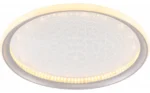 LED ОСВЕТИТЕЛНО ТЯЛО CCT 42W СРЕБРО/ХРОМ ДИМИРУЕМО + ДИСТАНЦИОННО УПРАВЛЕНИЕ