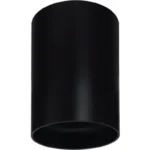 КРЪГЛО ТЯЛО ЧЕРНО GU10 ЦОКЪЛ ПЛАСТМАСА IP20 MAX-10W