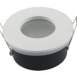 КРЪГЛО ТЯЛО БЯЛО GU10 ЦОКЪЛ АЛУМИНИЙ IP65 MAX-35W
