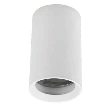 ТЯЛО ЗА GU10 БЯЛО АЛУМИНИЙ IP20 MAX-35W