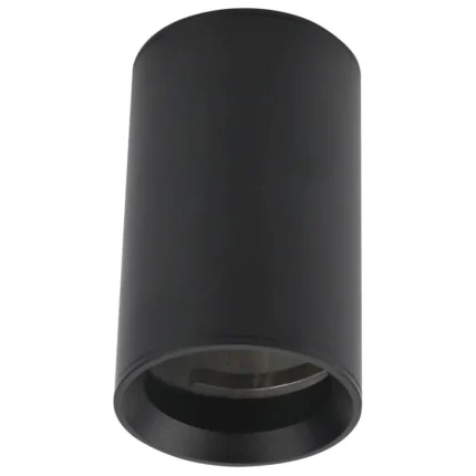 ТЯЛО ЗА GU10 ЧЕРНО АЛУМИНИЙ IP20 MAX-35W