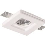 КВАДРАТНО ТЯЛО ЗА ВГРАЖДАНЕ GU10-ЦОКЪЛ MAX-35W GU10-SOCKET MAX-35W