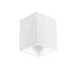 ЛАМПА ЗА ТАВАН КВАДРАТНА GU10-ЦОКЪЛ MAX-10W