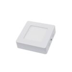 6W LED ПАНЕЛ ЗА ВЪНШЕН МОНТАЖ КВАДРАТЕН AC85-265V 50-60Hz – Студено Бяла