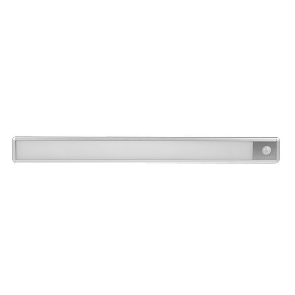 241 LED ТЪНЪК МЕБЕЛЕН ОСВЕТИТЕЛ 1.5W 240mm СИВ 3000К IP20 СЪС СЕНЗОР ЗА ДВИЖЕНИЕ - Image 1