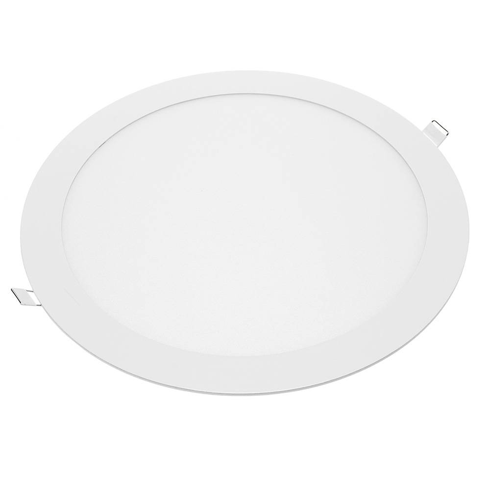 2443 24W LED МОДУЛ ЗА ВГРАЖДАНЕ КРЪГЪЛ AC85-265V – С ДРАЙВЕР – Топло Бяла - Image 1