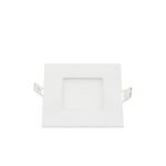 3W LED МОДУЛ ЗА ВГРАЖДАНЕ КВАДРАТЕН AC85-265V – С ДРАЙВЕР – Студено Бяла