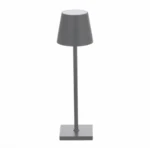 LED НАСТОЛНА ЛАМПА 2.5W 230LM СИВО ТЯЛО 3000K ДИМИРУЕМА