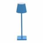 LED НАСТОЛНА ЛАМПА 2.5W 230LM СИНЬО ТЯЛО ССТ ДИМИРУЕМА
