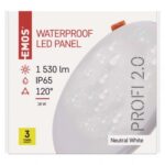 EMOS LED ПАНЕЛ VIXXO МОНТАЖ R.19W NW IP65 - Image 2