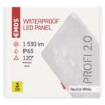 EMOS LED ПАНЕЛ VIXXO МОНТАЖ S. 19W NW IP65 - Image 2