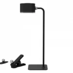 LED НАСТОЛНА МУЛТИФУНКЦИОНАЛНА БЕЗЖИЧНА ЛАМПА 3W 230LM ЧЕРНО ТЯЛО ССТ ДИМИРУЕМА