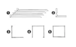 СГЛОБЯЕМА LED РАМКА 60х60 48W 4800LM 4000K - Image 3