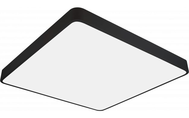2925 LED КВАДРАТЕН СЕЙЛИНГ 64W AC175-260V 4800LM 4500K ЧЕРЕН - Image 1