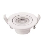 5W LED ЛУНА КРЪГЛА НАСОЧВАЩА СЕ, AC100-240V 375LM – Неутрално Бяло