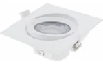 10W LED ЛУНА КВАДРАТНА НАСОЧВАЩА СЕ, AC100-240V 750LM – Студено Бяла - Image 3