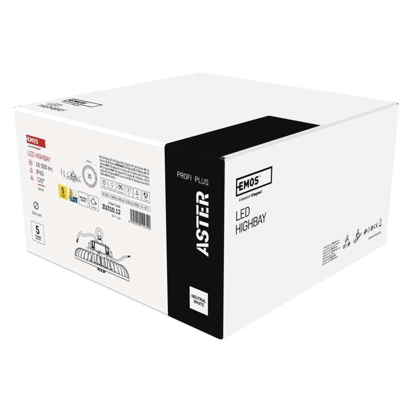 3659051 EMOS LED HIGHBAY ASTER 100 W 120° NW - Image 1