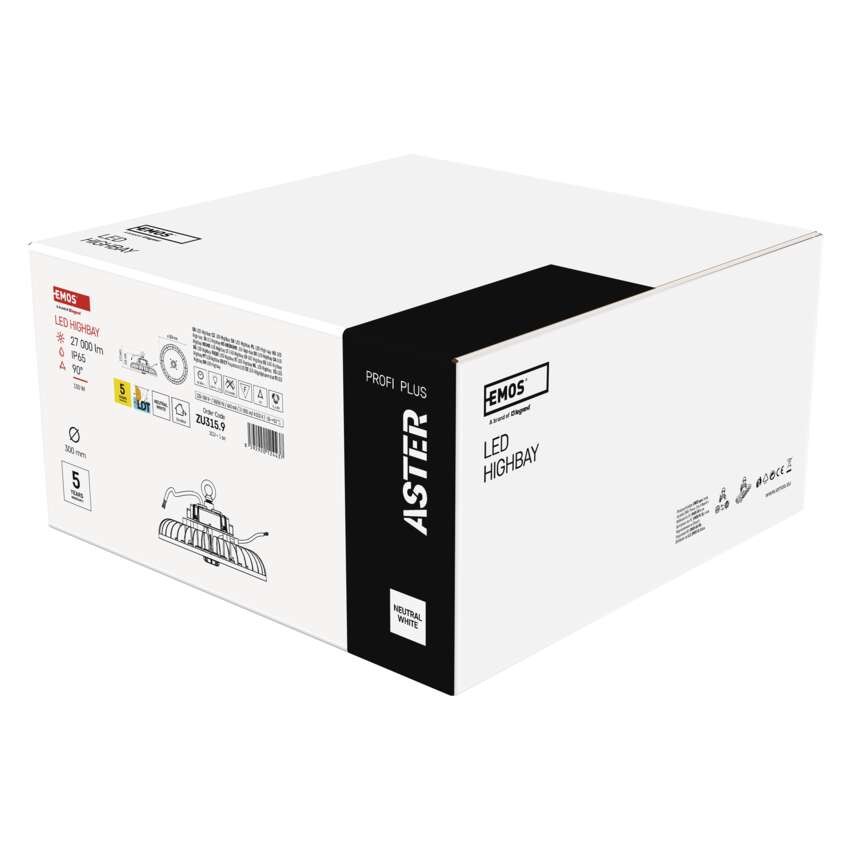 3659073 EMOS LED HIGHBAY ASTER 150 W 90° NW - Image 1