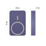 EMOS POWERBANK WI 1046 10000MAH СИН - Image 3
