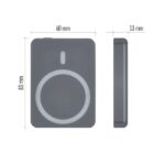 EMOS MINI POWERBANK 5000 mAh - МЕТ.СИВ - Image 3