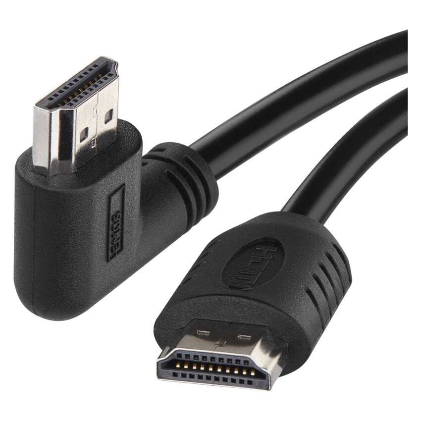 3687220 EMOS HDMI 2.0 A/M-A/M 90° 5M - Image 1